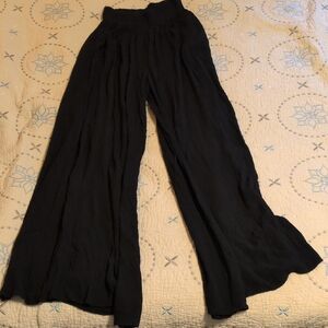 Carly Jean Los Angeles Black Wide-Leg Pants